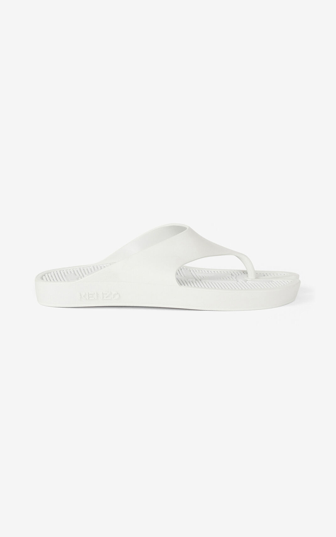 Chinelo Kenzo K BEACH Feminino - Branco | 406BFKDLU